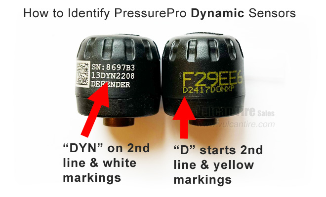 PressurePro dynamic sensor identification